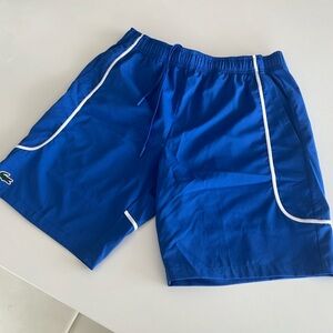 Lacoste men’s tennis shorts like new